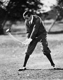 Walter Hagen certainly went after it...